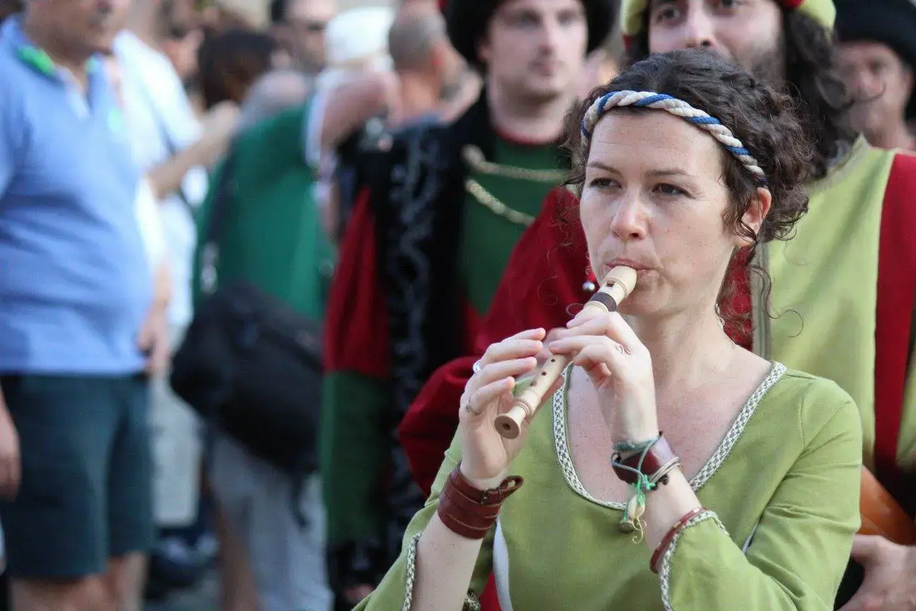 Novus Amor durante feste e rievocazioni medievali, fotografia 9