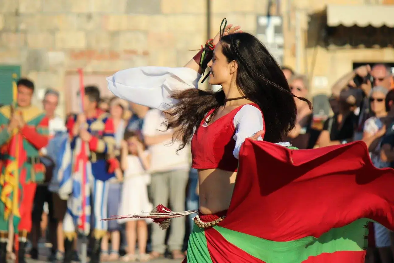 Novus Amor durante feste e rievocazioni medievali, fotografia 17