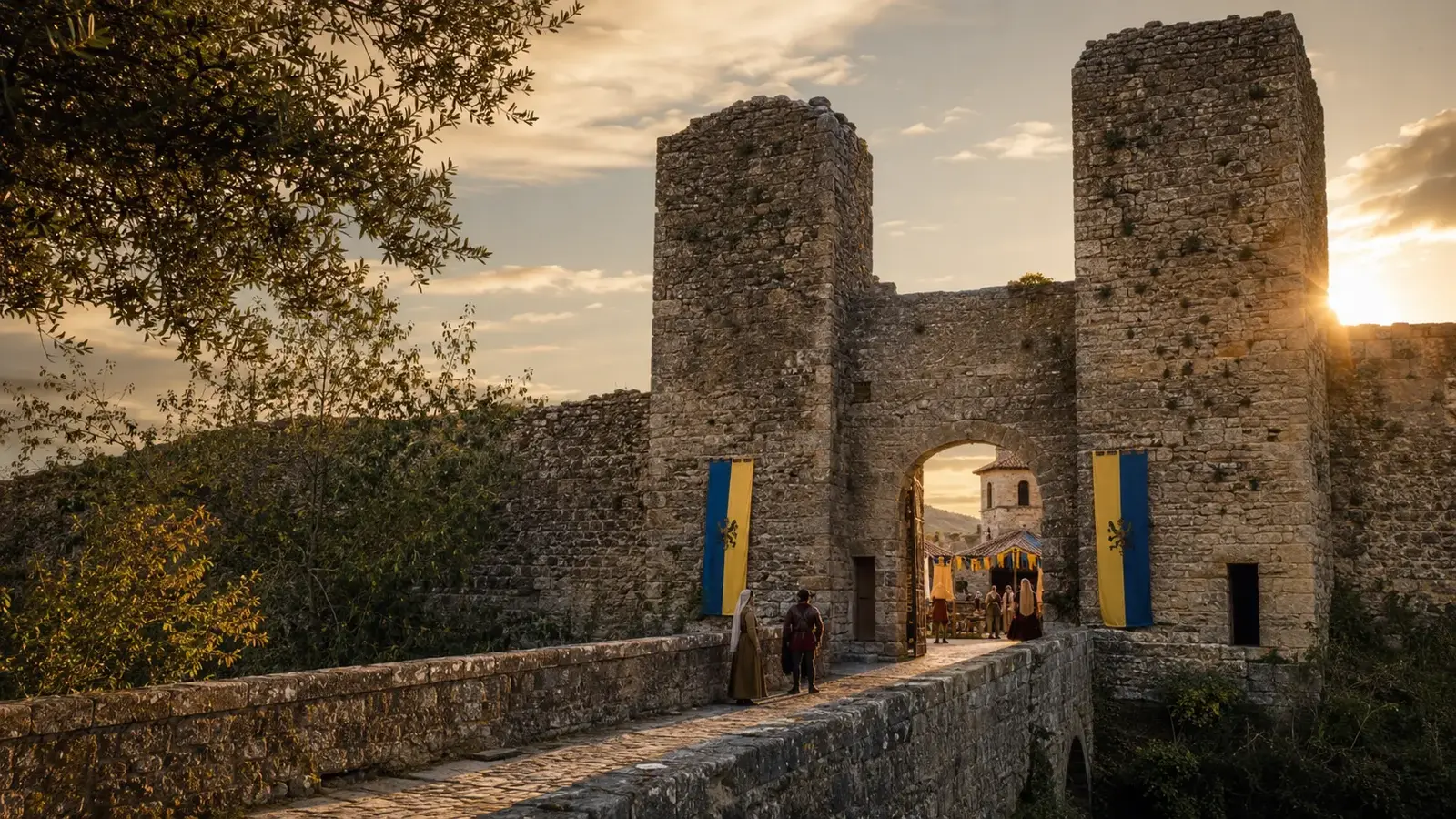 Ingresso di un borgo medievale